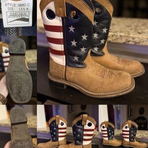 Smoky Mountain Kids Stars & Stripes Boots | 13.5